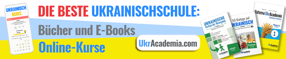 Ukrainisch lernen mit Ukracademia